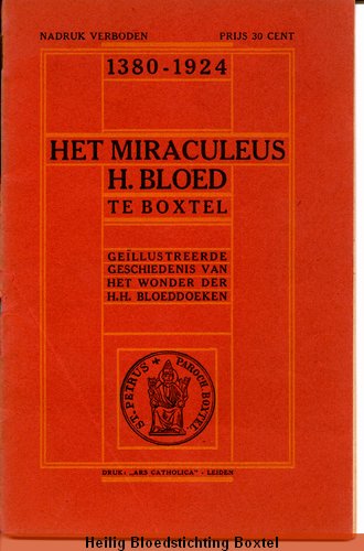 Voorzijde boekje 1924